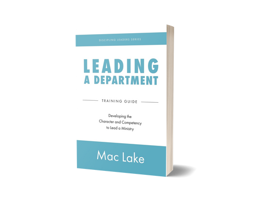 Leading a Department