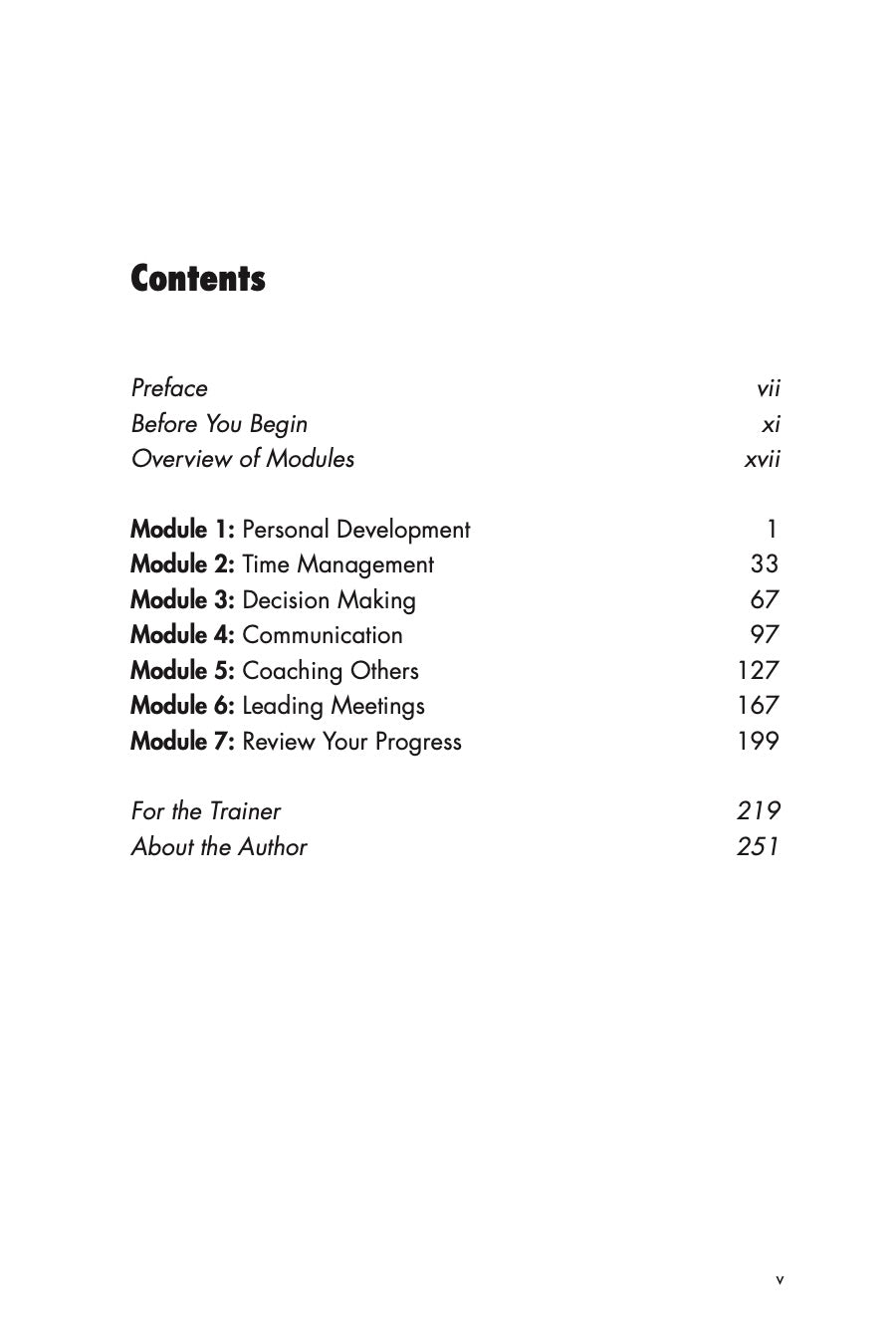 Leading a Department