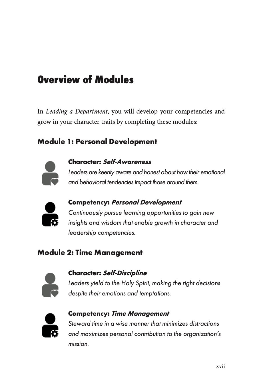 Leading a Department